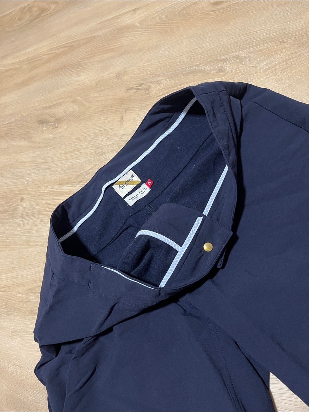 Tracksmith Navy Mens Shorts Size 34 - Picture 3 of 9